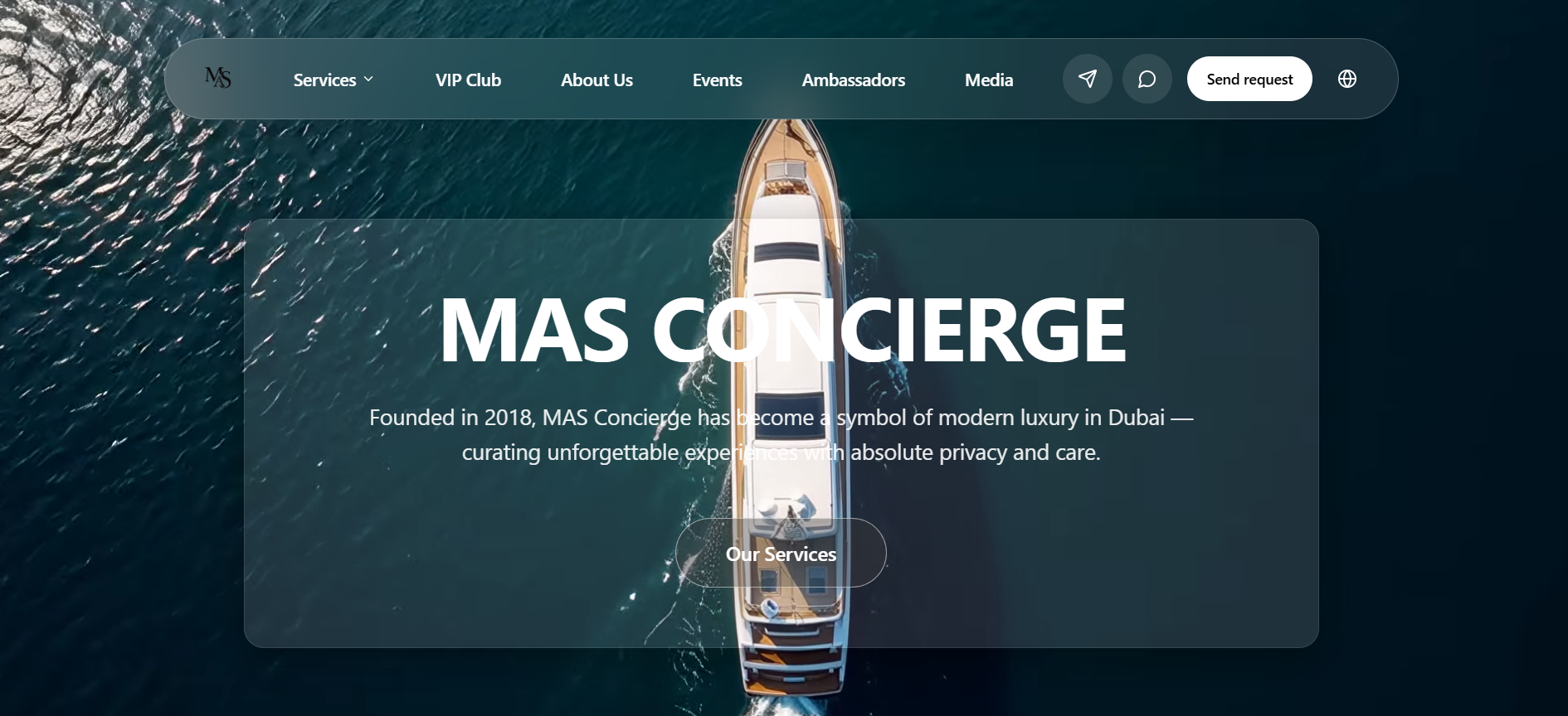 MAS Concierge - שירותי יוקרה בדובאי